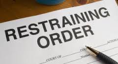 restraining order